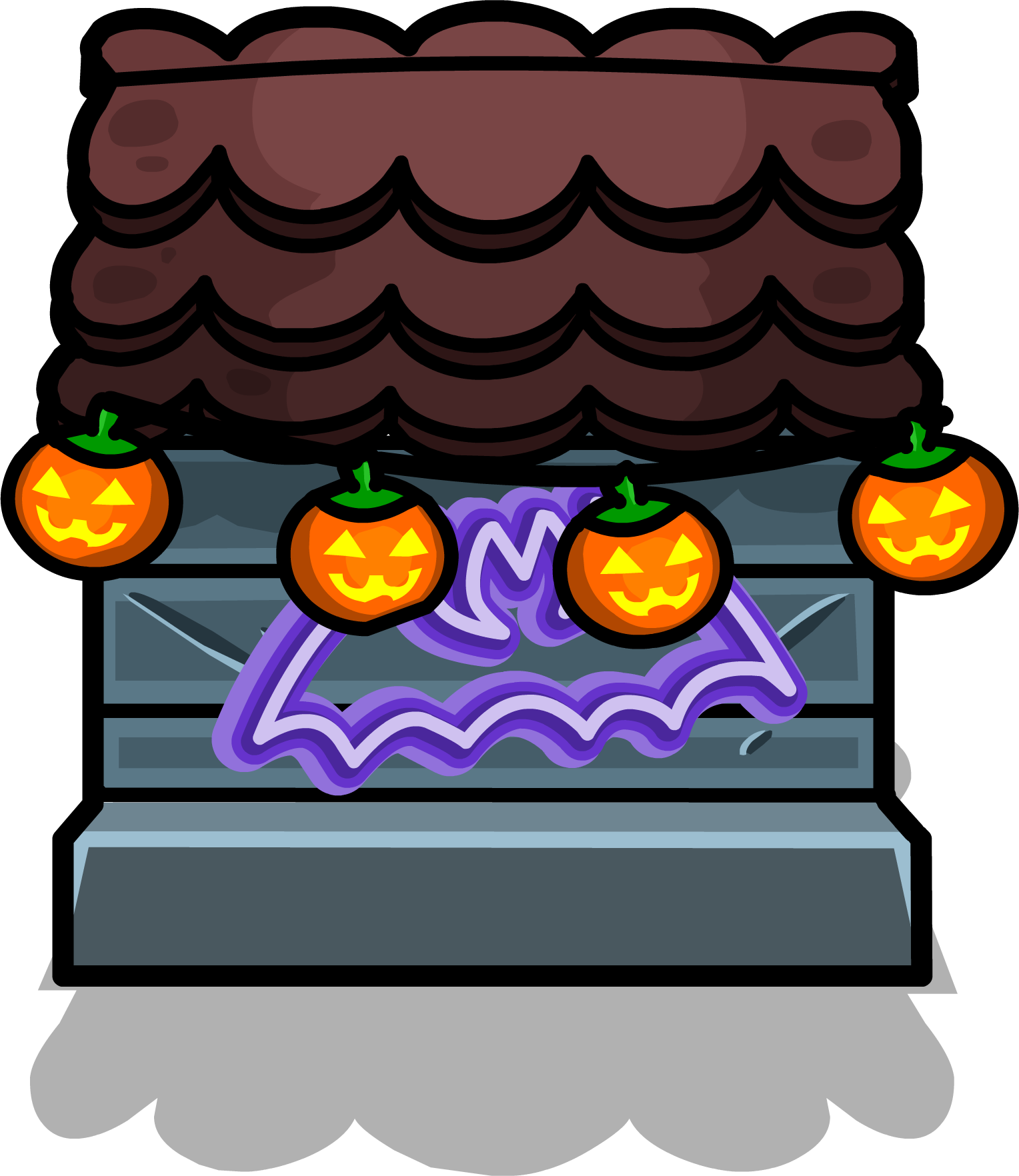 Haunted House Wall Sprite 006 (1528x1764), Png Download