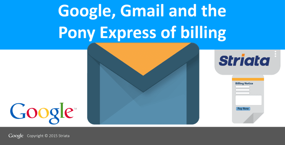 Google Gmail And The Pony Express Of Billing (920x470), Png Download