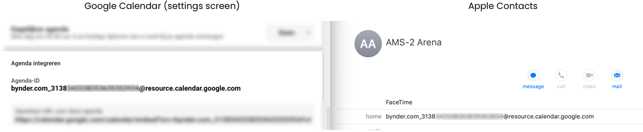 Settings Screen Of Google Calendar And A Screen Of (1440x324), Png Download
