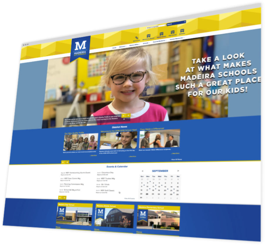 Madeira City Schools (961x914), Png Download