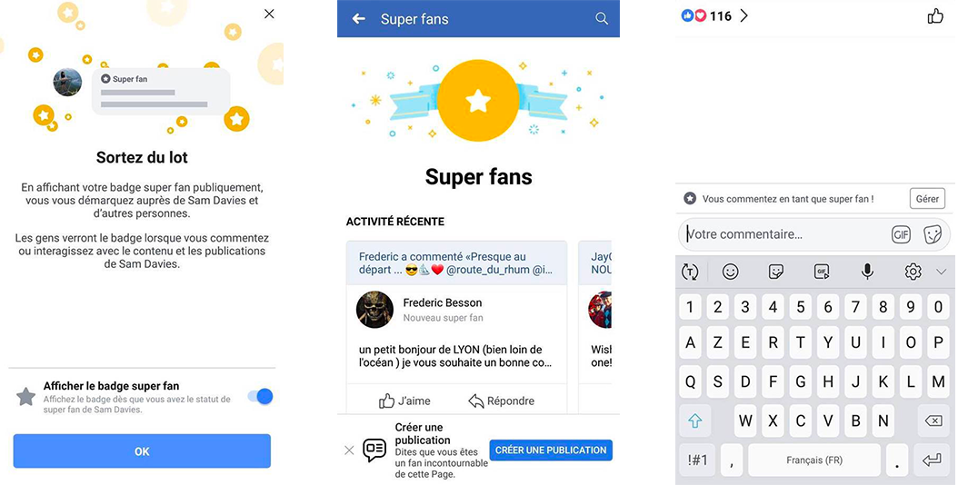 Super Fan Facebook Ux (1054x534), Png Download