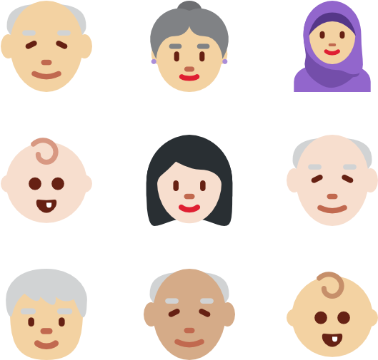 Smileys And People (600x564), Png Download