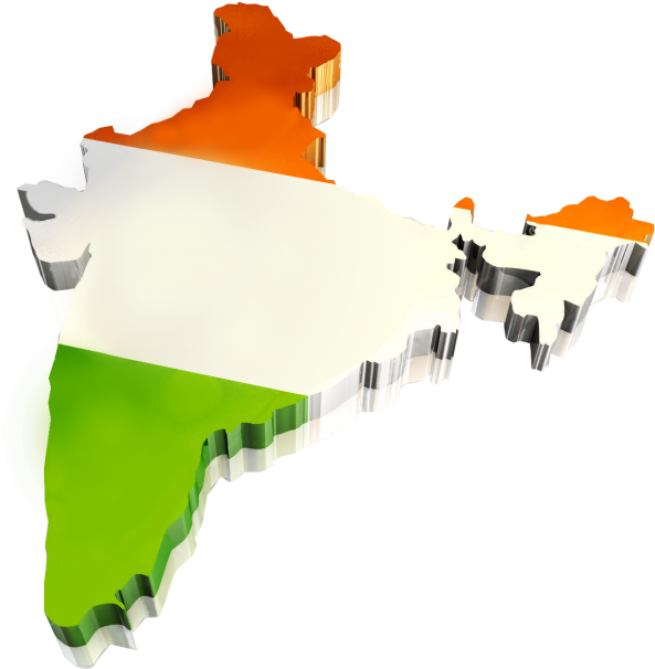 India Map Png Photo (700x748), Png Download
