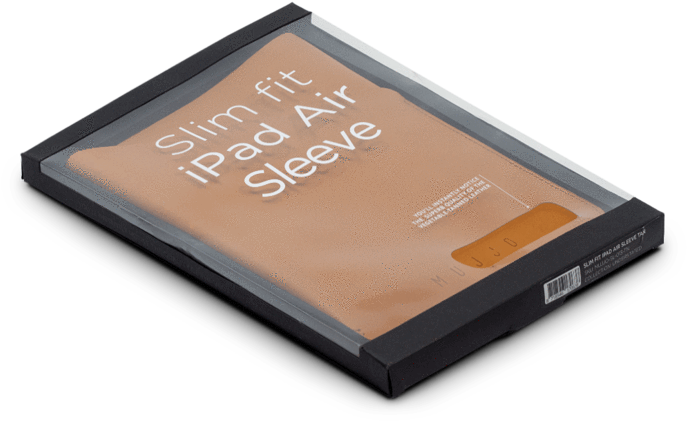 Slim Fit Leather Ipad Air Sleeve (760x622), Png Download