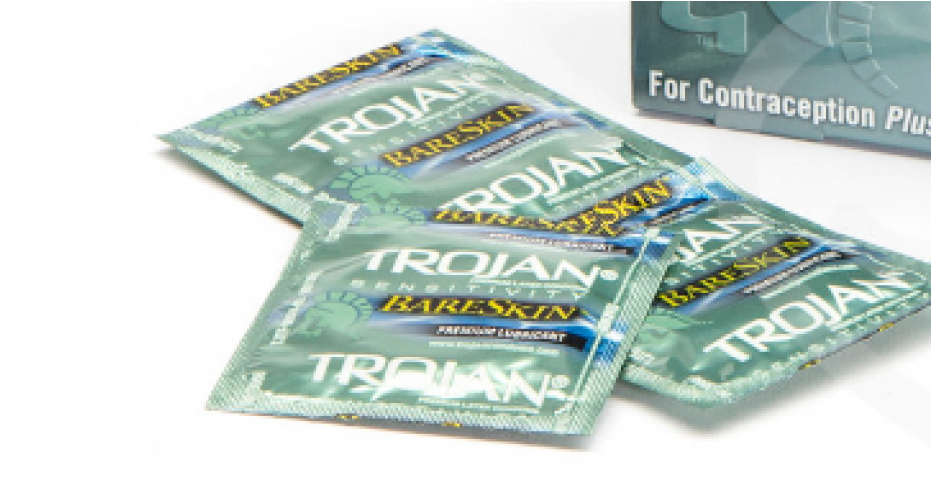Trojan Sensitivity Bareskin Lubricated Condom (930x1180), Png Download