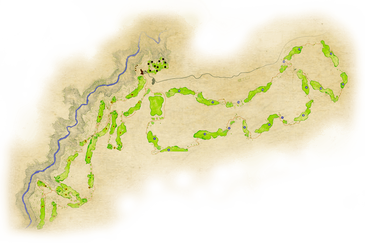 Pines Course Horse Course Dunes Course (720x480), Png Download