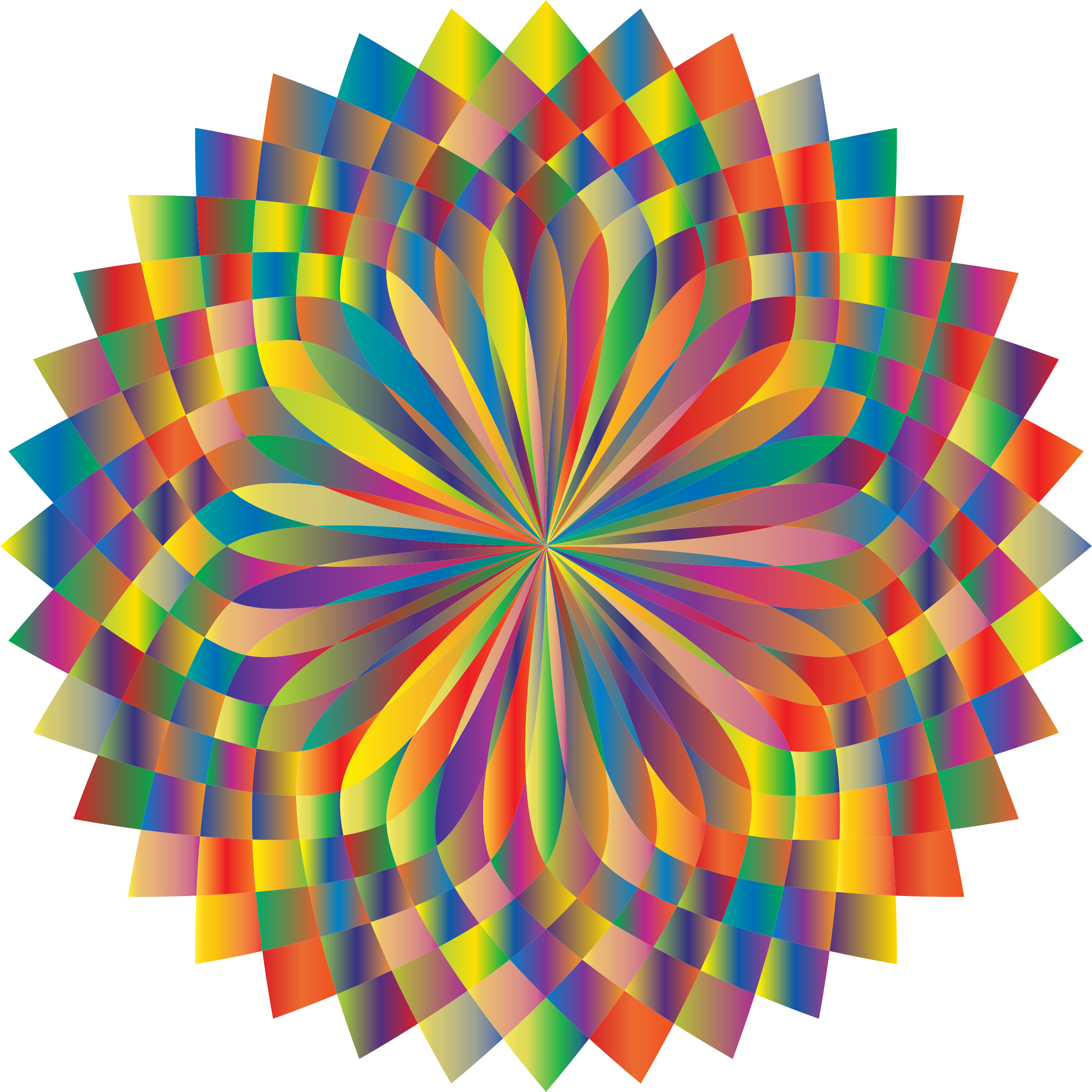 This Free Icons Png Design Of Prismatic Lotus Bloom (2346x2346), Png Download
