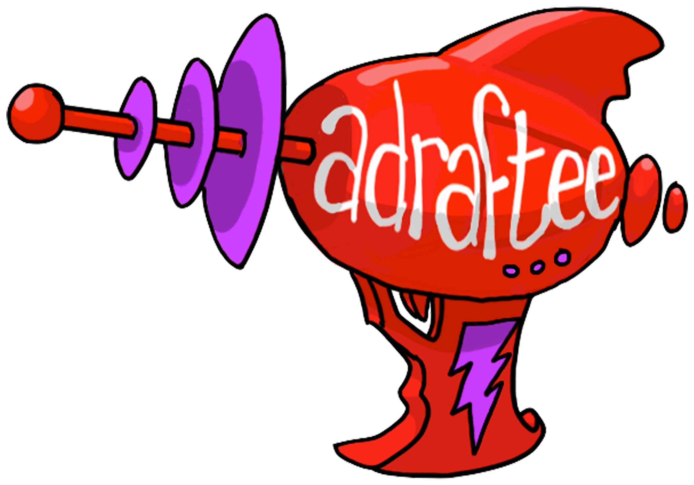 Original Ray Gun Logo (2400x3200), Png Download