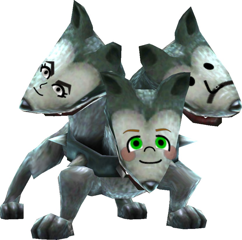 Cerberus (830x823), Png Download