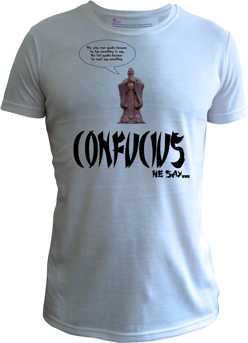 Confucius Men Blue (800x1101), Png Download