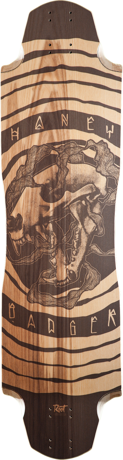 Root Longboards Honeybadger (513x1920), Png Download