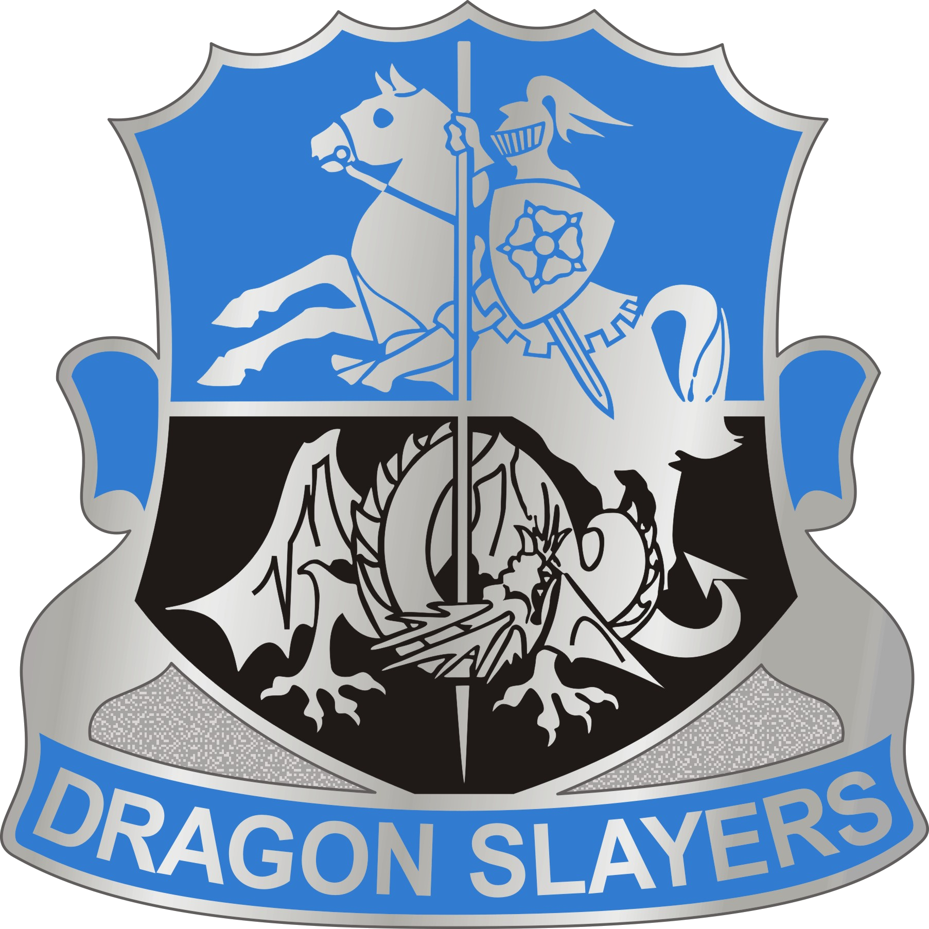 Us Army 345 Mi Bn Dui (1805x1805), Png Download