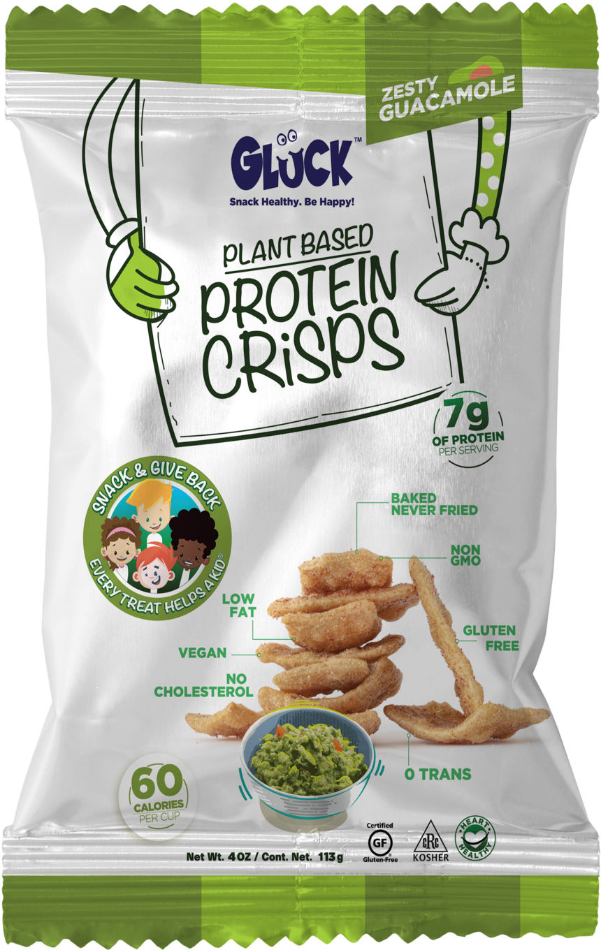 Zesty Guacamole Protein Crisps (2048x1536), Png Download