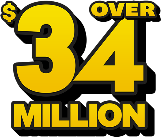 Mega Jackpot Lottery (640x580), Png Download