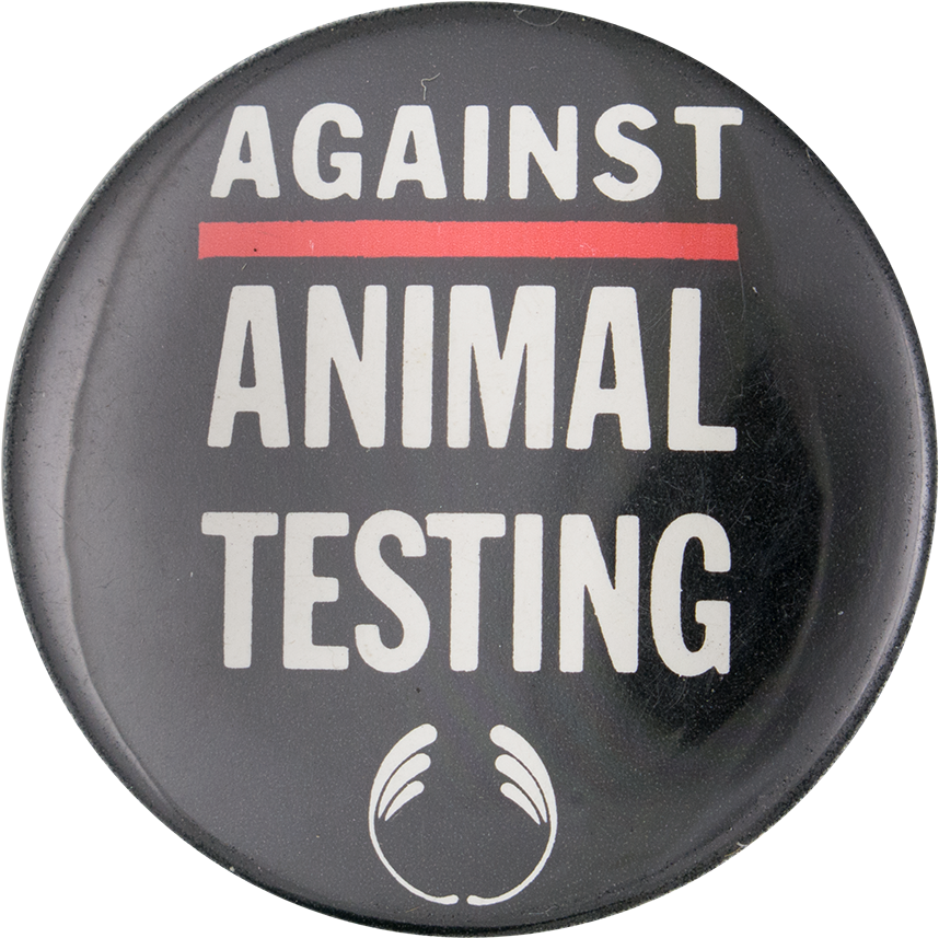 The Body Shop Against Animal Testing Advertising Button (1000x956), Png Download
