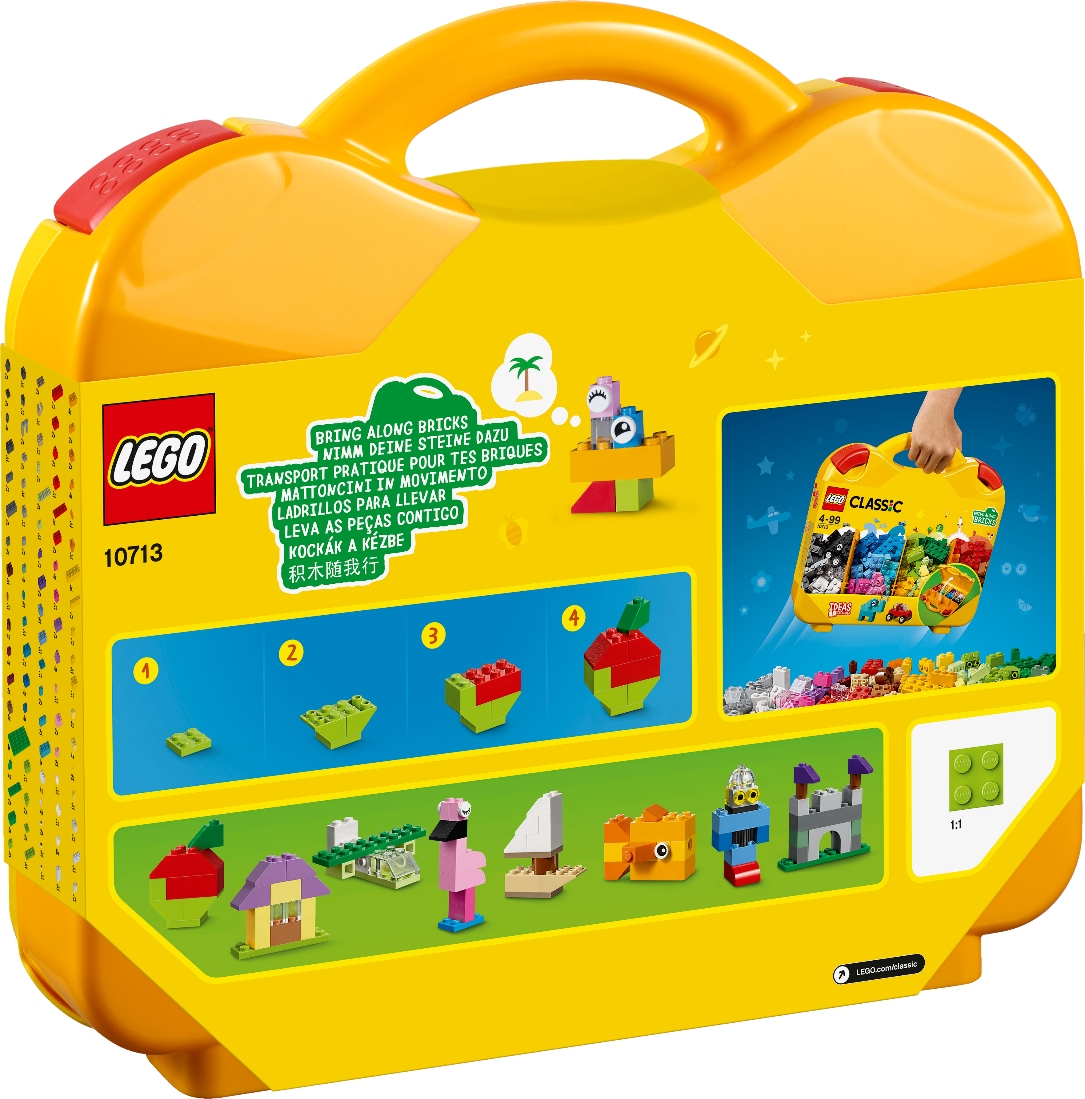 Classic 10713 Creative Suitcase ,, , Large (3526x3574), Png Download