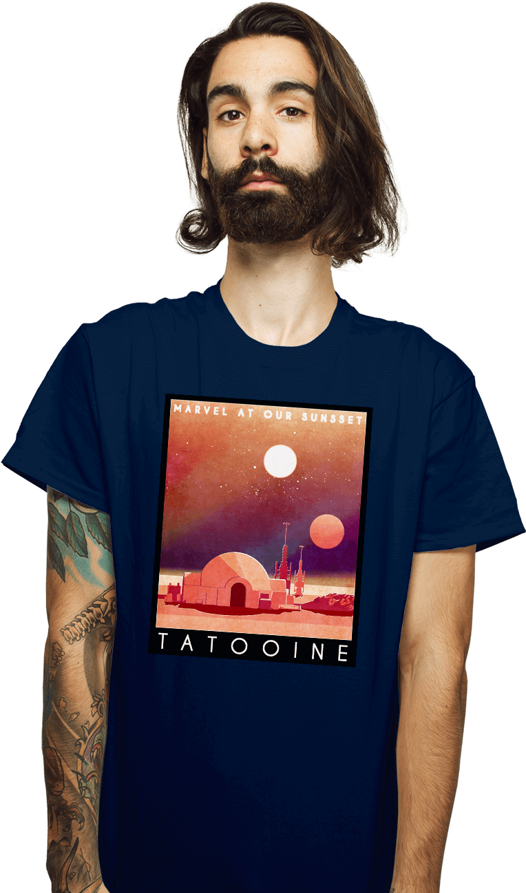 Visit Tatooine (930x1322), Png Download