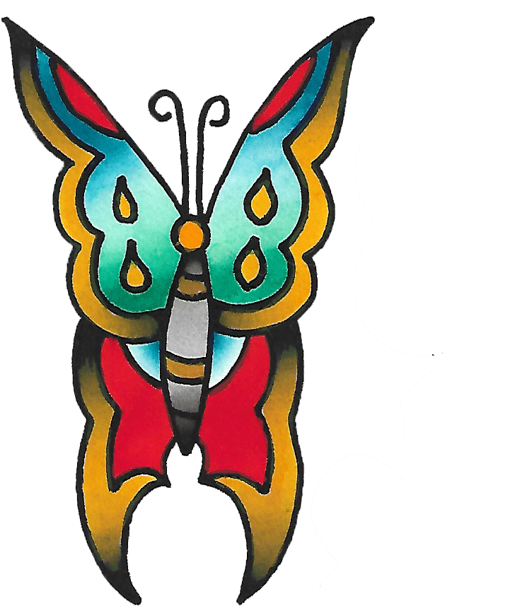 Butterfly (958x876), Png Download
