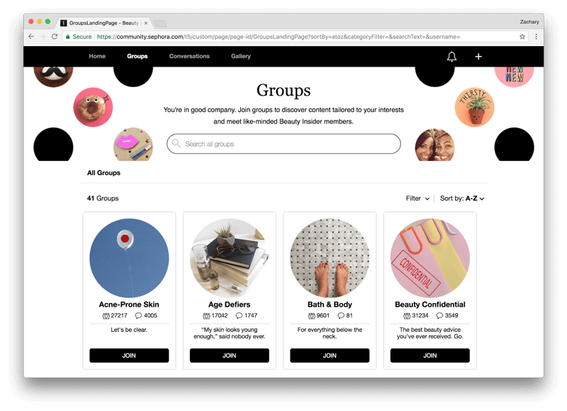 Personalized Shopping Experiences Sephora Groups (800x580), Png Download