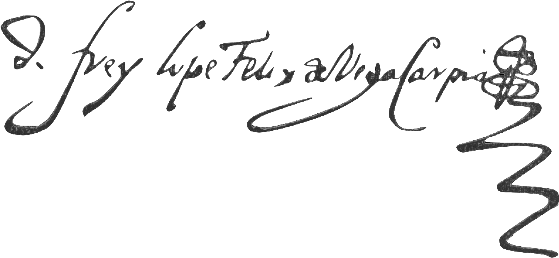 Firma De Lope De Vega En Sus Últimos Años (2190x1270), Png Download