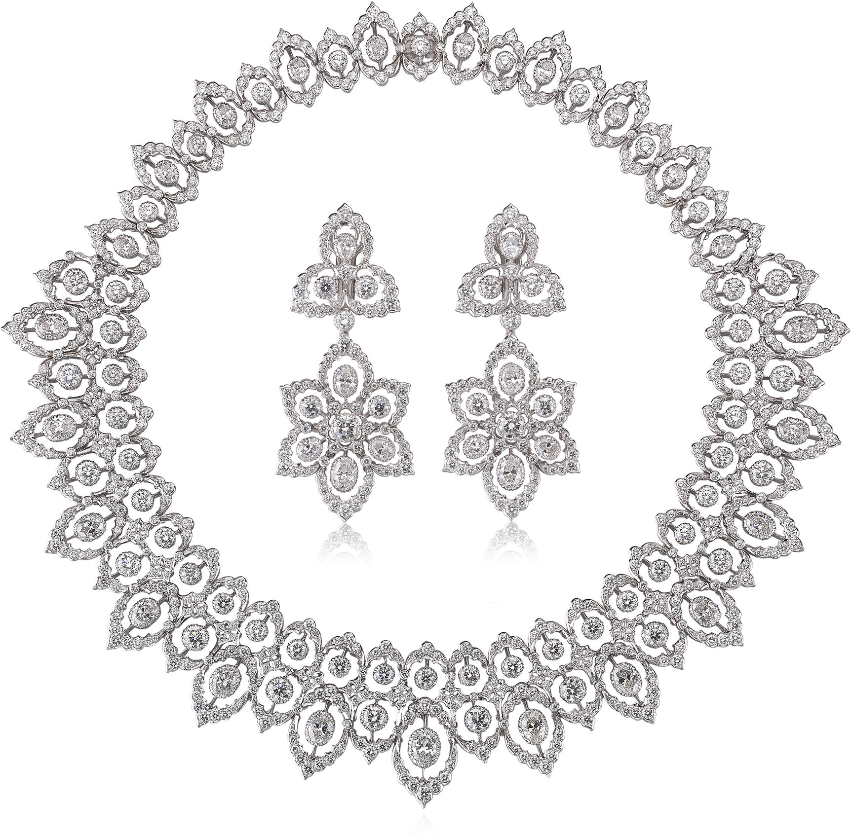 Buccellati - Necklaces - Vega Set - High Jewelry (1800x1800), Png Download