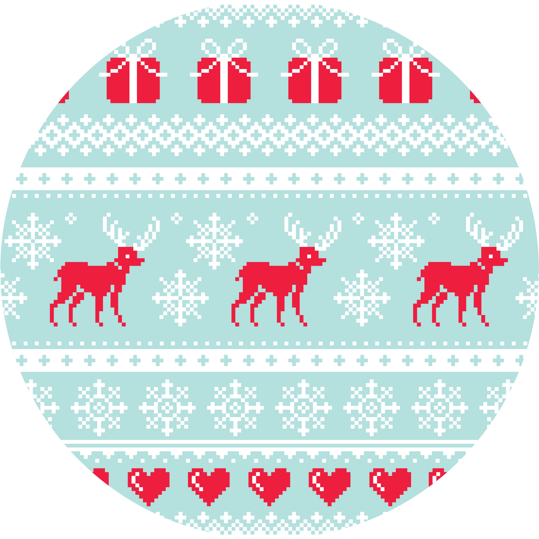 Gifts Ugly Sweater (1880x1879), Png Download