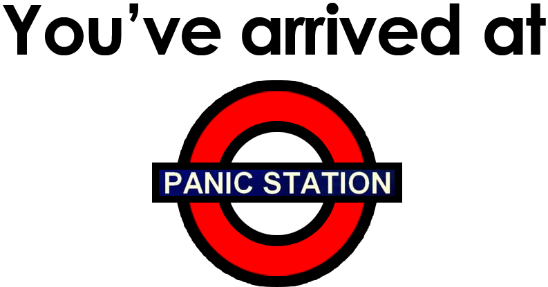 Panic-station (811x481), Png Download