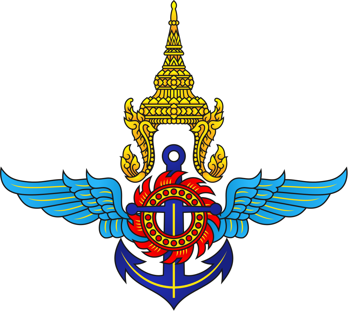 Emblem Of The Ministry Of Defence Of Thailand (1146x1024), Png Download