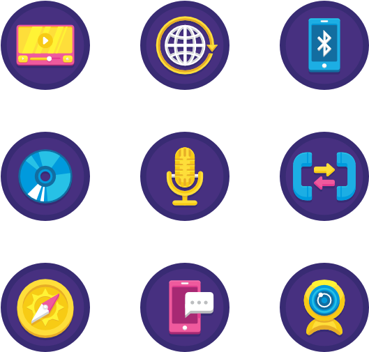 Communication And Media (600x564), Png Download