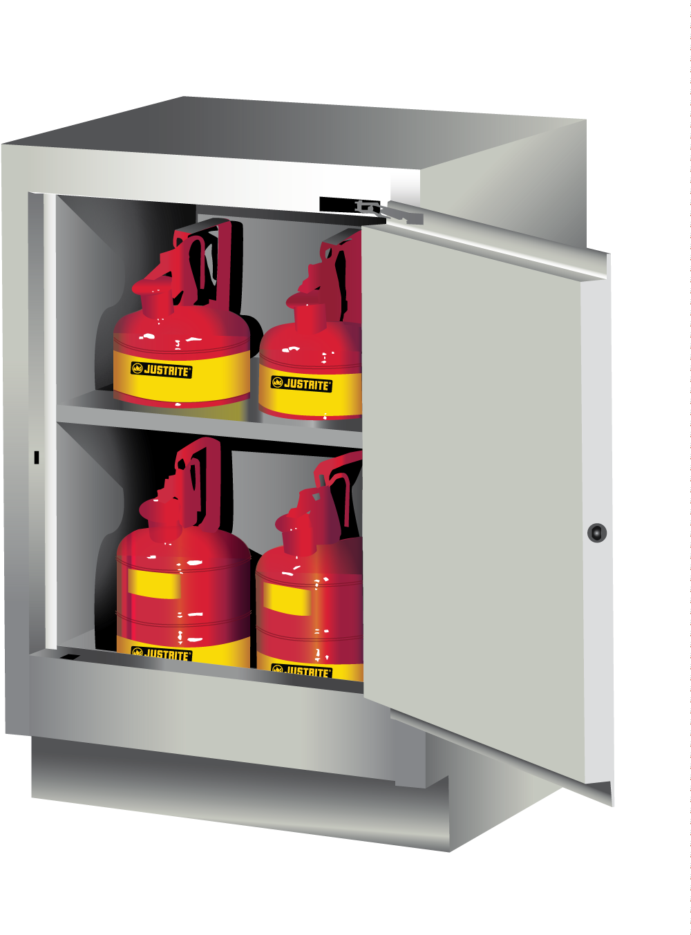 Sure-grip® Ex Under Fume Hood Solvent/flammable Liquid (1011x1365), Png Download