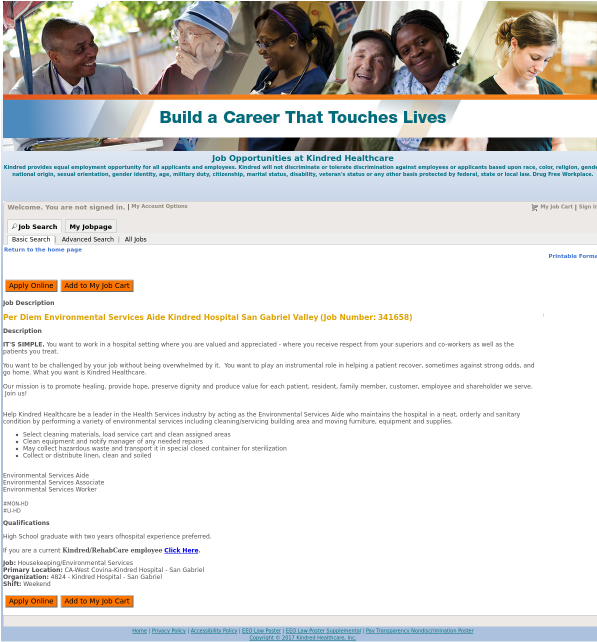 Kindred Healthcare (600x900), Png Download