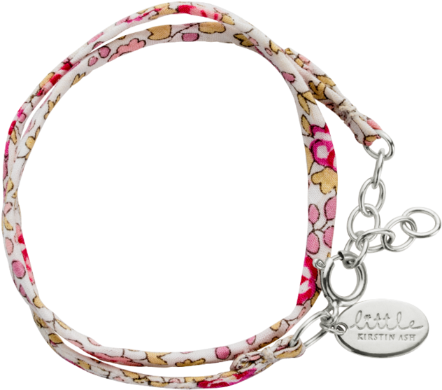 Liberty Bracelet Pink M/l Size 6-12years (939x1024), Png Download