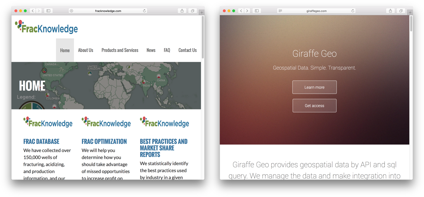An Oil And Gas Well Data Marketplace And Provide A (1480x693), Png Download