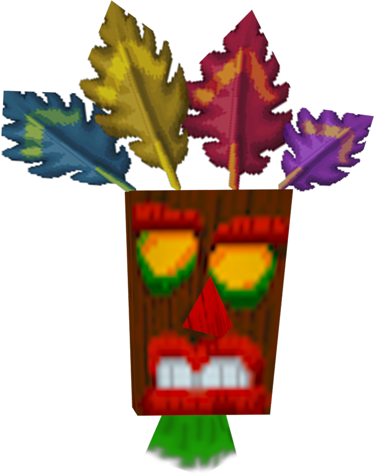 Aku Aku Png (752x949), Png Download