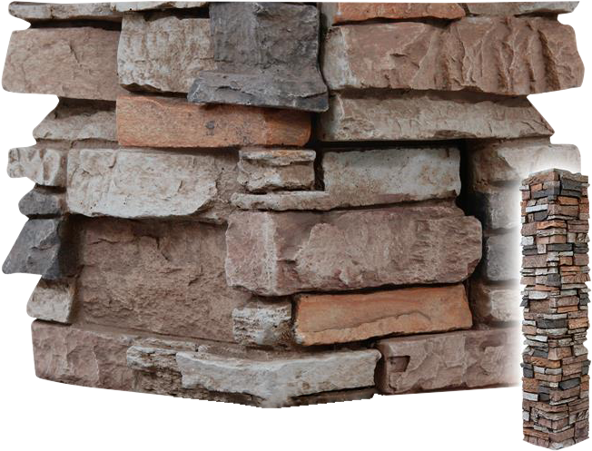 Stone Column Upgrade (720x530), Png Download