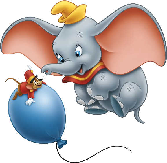 Disney Dumbo The Elephant Clip Art Pinterest (600x600), Png Download