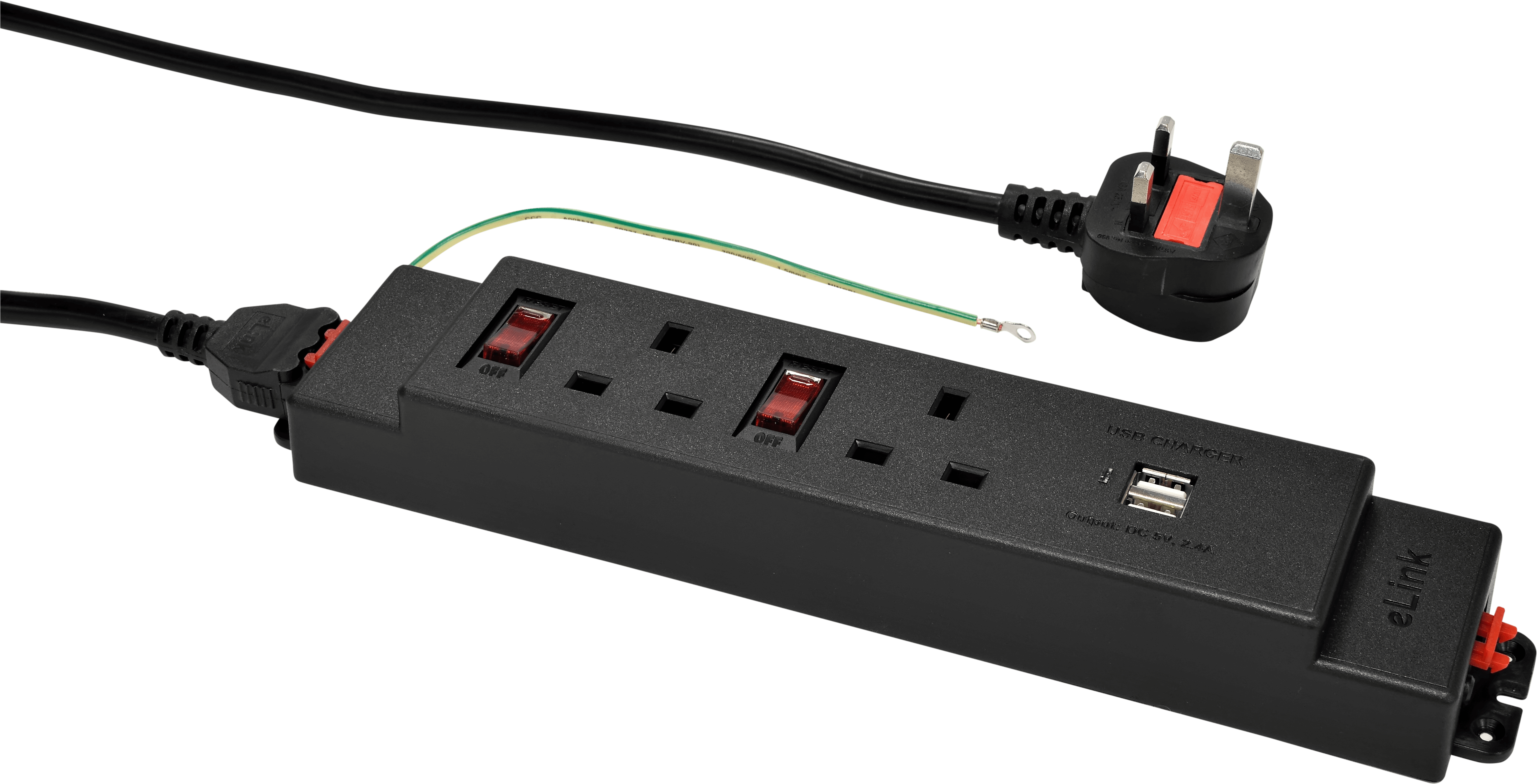 Power Up With Elink (5795x2960), Png Download