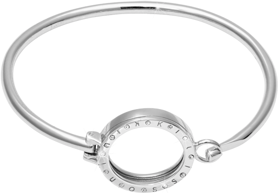 Nikki Lissoni Silver Plated Bracelet With Swarovski (600x600), Png Download