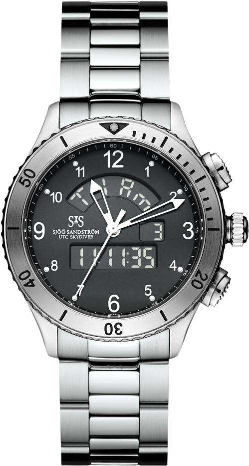 Sjöö Sandström Utc Skydiver (536x944), Png Download