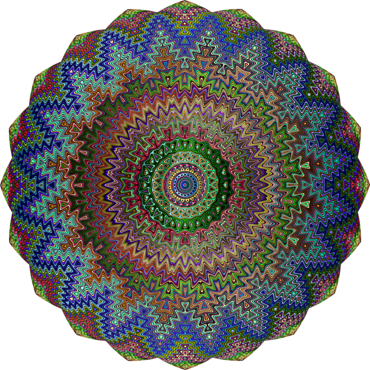 Symmetry Doilies Organism Purple (750x750), Png Download
