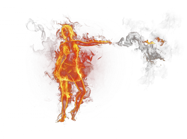 Fire-068 (642x480), Png Download