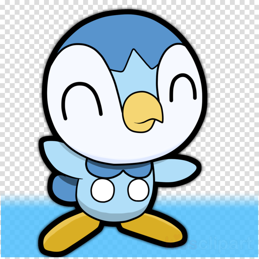 Piplup Clipart Pokémon Platinum Pikachu Piplup (900x900), Png Download