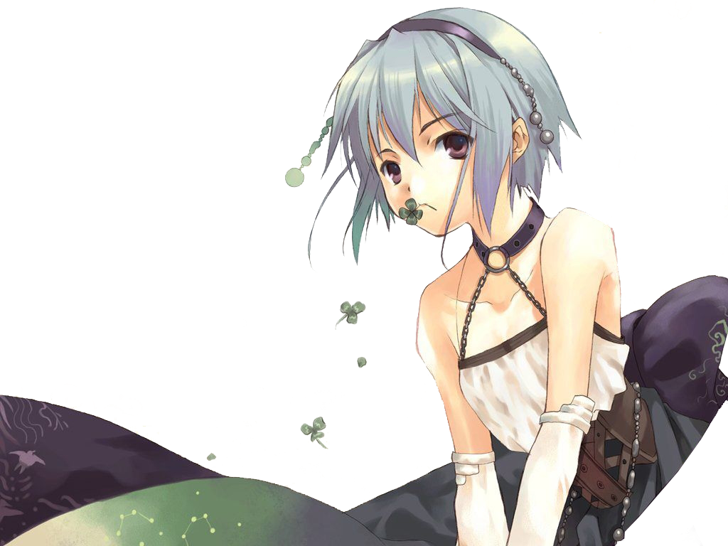 Clover Gril Photo Vector1copy (1024x768), Png Download