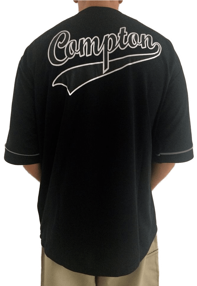 Camisa Rap Power Baseball Compton (720x960), Png Download
