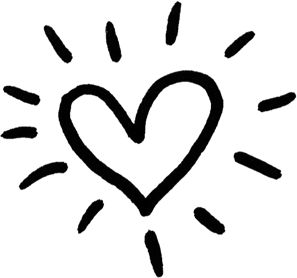 Download Cute Heart Overlay Png Black Sticker Stickers Freetoedi PNG Image  with No Background 