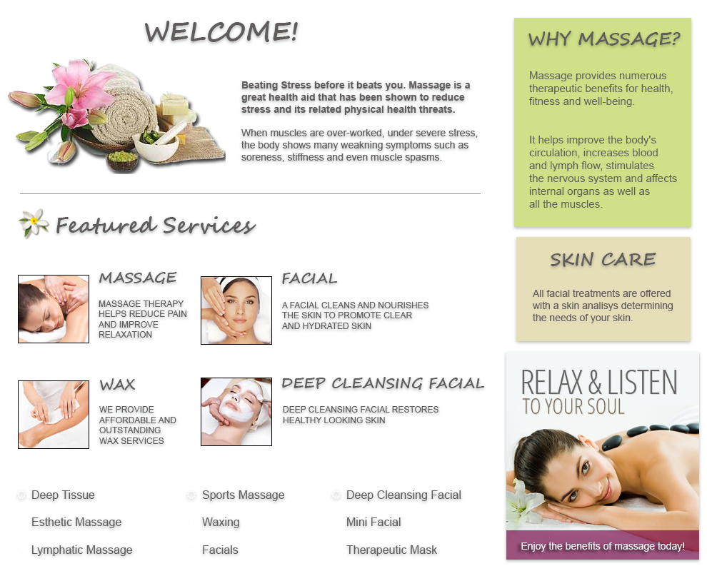 Spa Facial Png (990x800), Png Download