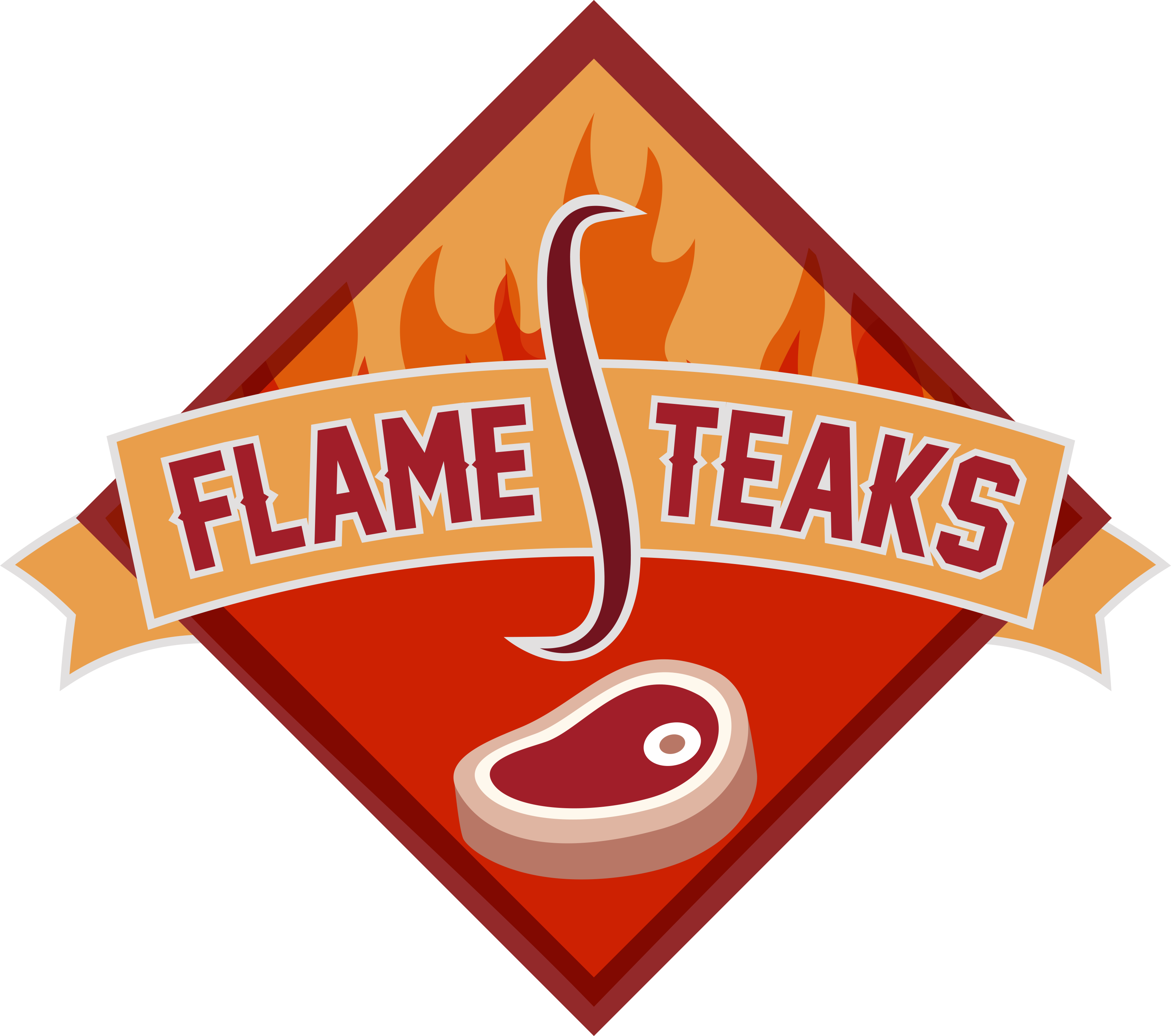 Flamebulgogi (3219x2847), Png Download