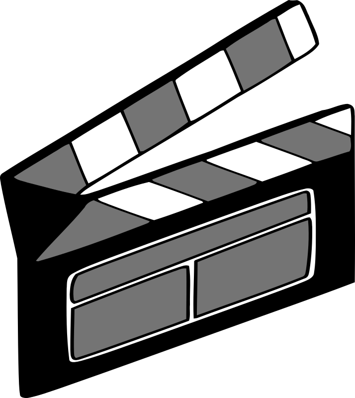 Film Clapper (714x800), Png Download