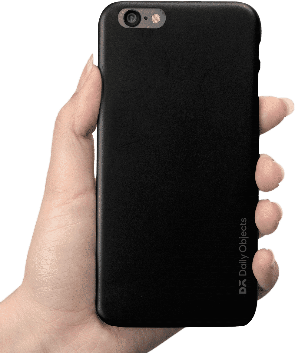 Dailyobjects Air Thin Black Case For Iphone 6s Buy (1200x1200), Png Download