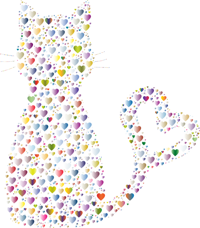 Free Cat Tail Png (672x766), Png Download